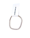 Pulsera Tennis Cristales - Acero Inoxidable