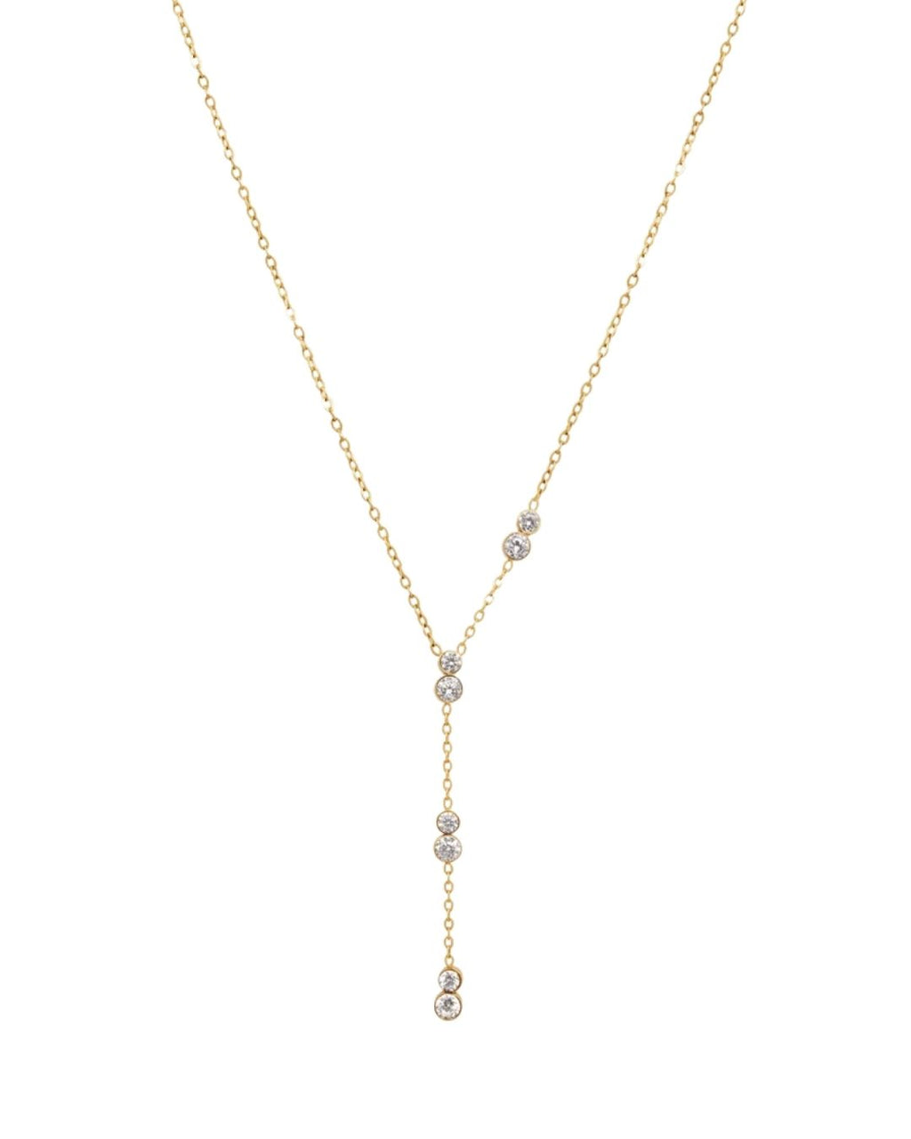 Collar Largo Dijes 2 Cristales