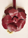 Cinturón Flor Matrona vinotinto