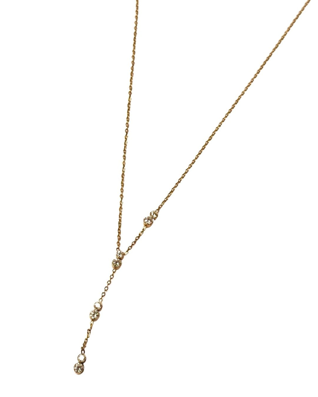 Collar Largo Dijes 2 Cristales