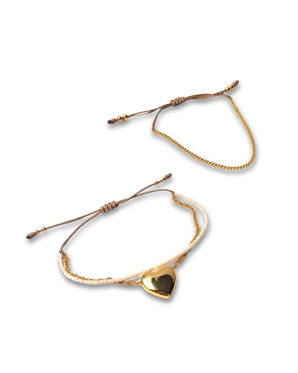 Set pulsera corazón