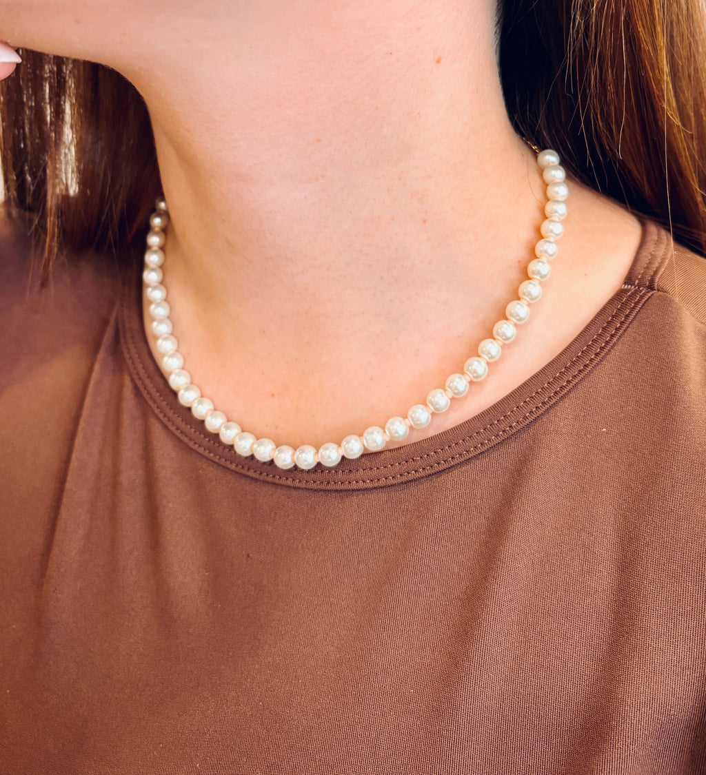 Collar perlas